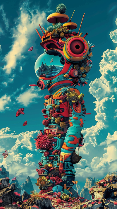 Abstract Inspiration Set – 50 Surreal Digital Artworks